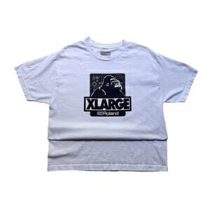 Roland X-Large Gorilla Men's L Tee White Instrument